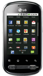 LG Optimus Me P350 thumbnail 2