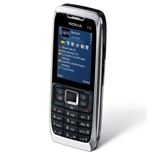 Nokia E51 camera-free thumbnail 6