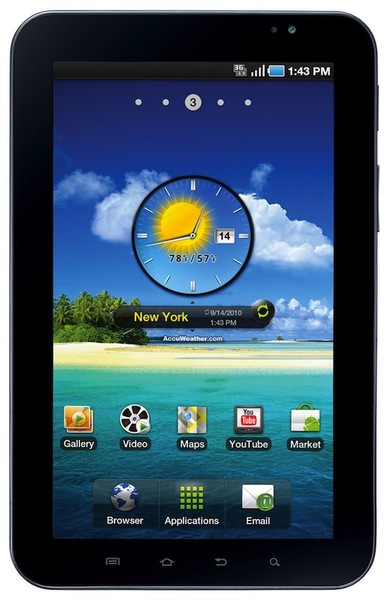 Samsung Galaxy Tab CDMA thumbnail 2